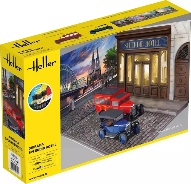 Maquette Heller Citroën C4 WRC 2010 1/24 1/24