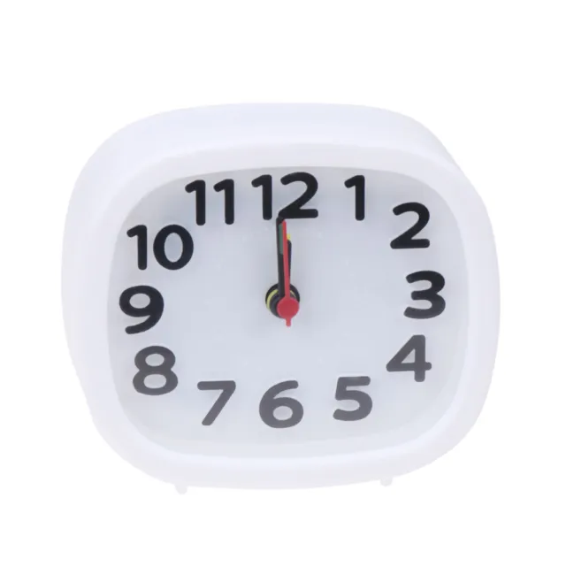 Relojes de alarma Twin Bell para niños número a batería estudiante de escritorio