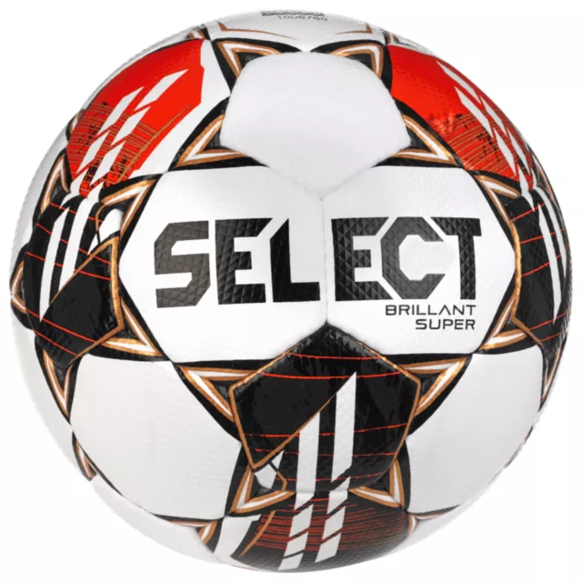 palloni da calcio Unisex, Select Brillant Super FIFA Quality Pro V23 Ball,bianco