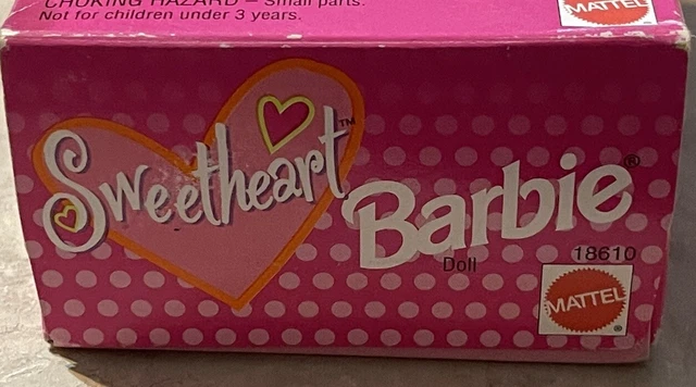 1997 Vtg Sweetheart Barbie Doll Brunette Hair Neon Dress NIB!! 3