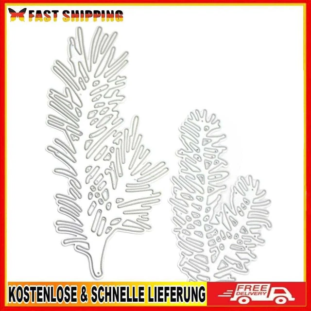 2pcs Art Dies Multifunctional Cutting Card Stencil Die Cuts for DIY Scrapbooking