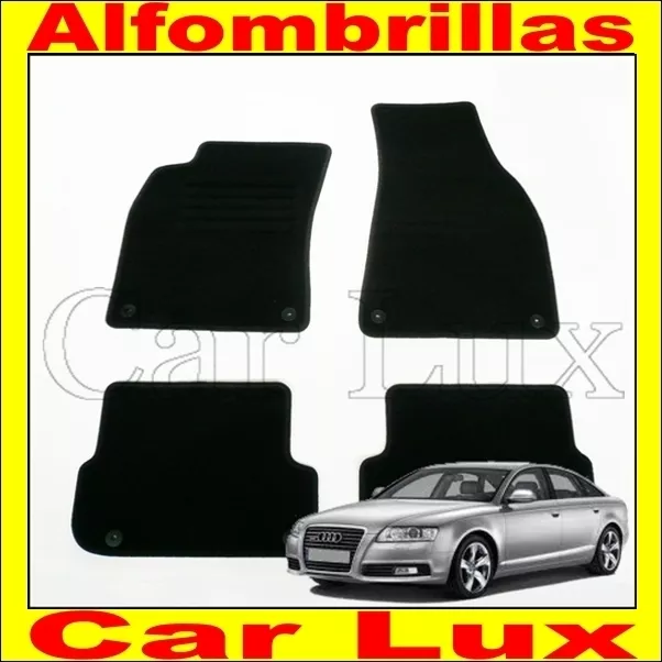 Alfombras coche Alfombrillas a medida AUDI A6 C6 desde 2006-2011 Sedan y Avant