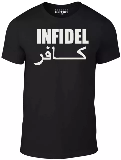 Infidel T-Shirt - English t shirt retro cool military funny slogan joke gift tee