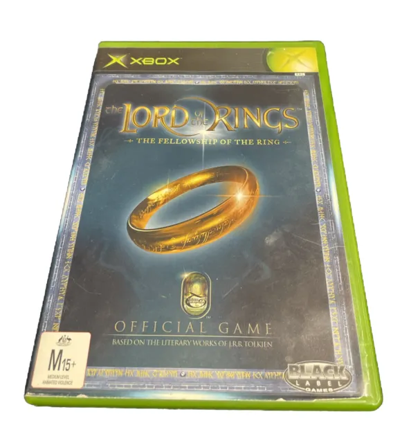 The Lord of the Rings: Fellowship of the Ring - Microsoft XBox PAL game