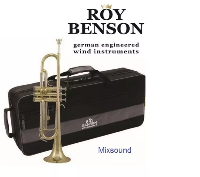 ROY BENSON TR101 TROMBA IN Sib  CON ASTUCCIO A ZAINO TR 101 si bemolle