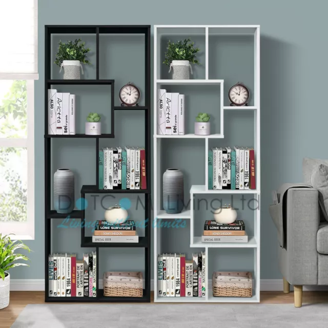 Dotcom Bookcase Book shelf Shelving Display Unit Rack Storage Shelves Cabinet