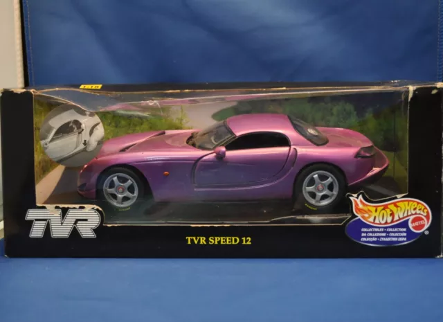 Hot Wheels TVR Speed 12 Purple/Grey