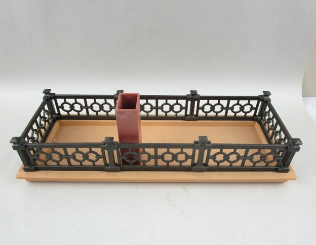 PLAYMOBIL VICTORIAN MANSION 5300 RoofTop Chimney Rail Railing Roof Part ...