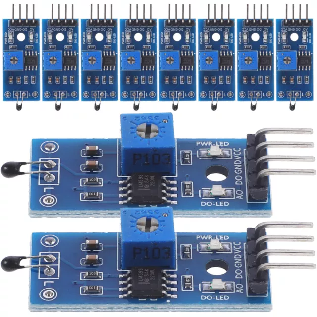 10 Pcs Light Detection Sensor Modules Mcu Relay Photoelectric Switch