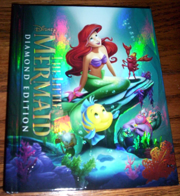 The Little Mermaid: Diamond Edition {Blu-ray + DVD} Hard Story Book LIMITED RARE