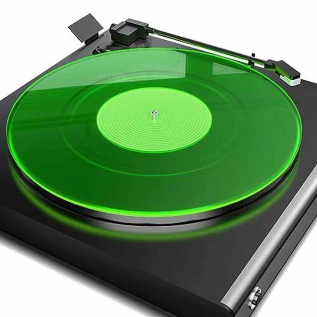 TURNTABLE MAT RECORD Platter Slipmat Acrylic Record Player Antistatic