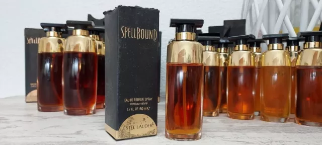 Spellbound Estee Lauder EDP 50ml. Vintage original formula. VERY DAMAGED BOX!