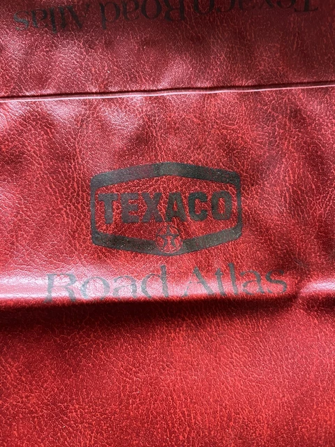 Texaco Road Atlas Holder