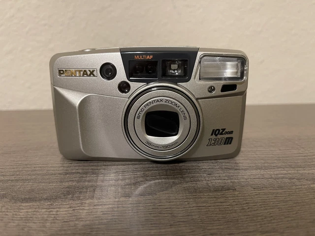 Pentax IQZoom 130M Date Point & Shoot 35mm Film Camera