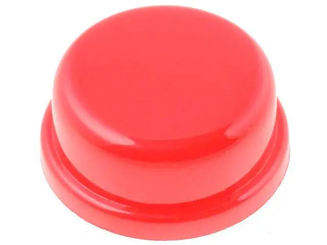 Tastatrice per KHT1212PV73, rotonda, Ø13 mm - colore: rosso