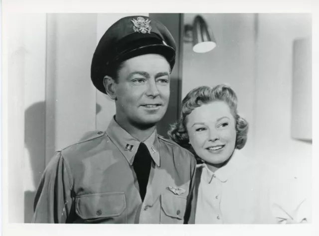 Alan Ladd June Allyson "Le Tigre Du Ciel" (The Mcconnell Story) Photo Cm