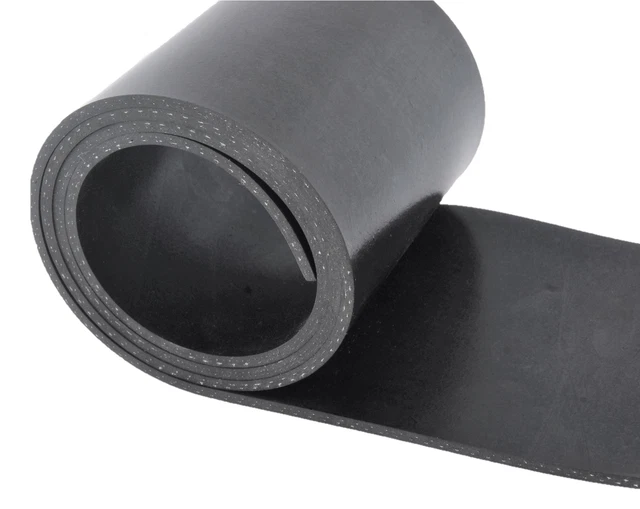 Gummistreifen Mit Gewebe 1200x80x10mm - Universelle Unterlage & Abriebschutz