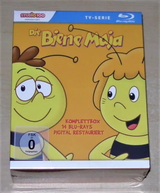 Die Biene Maja Komplettbox Digital Restauriert 14 Blu Ray Set Im Schuber Neu