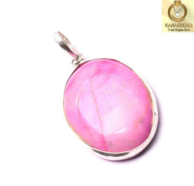 Pink Onyx Plated Pendant Impressive Jewellery 6 GM Value-Priced @1.99-69939