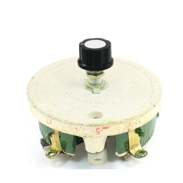 Resistor Ceramic Rheostat Porcelain Plate Disk Braking Adjustable Wirewound
