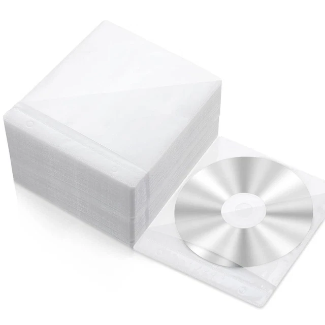 Doppelseitig CD-Ärmel Leicht gewicht CD-Beschützer  Wohnzimmer zu Hause