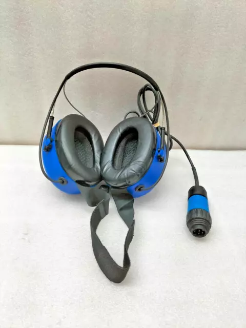 3M Peltor Mt53H79B-56 Headset Atex 330 Ohm Dynamic Mic Neckband Xh-0016-6118-6