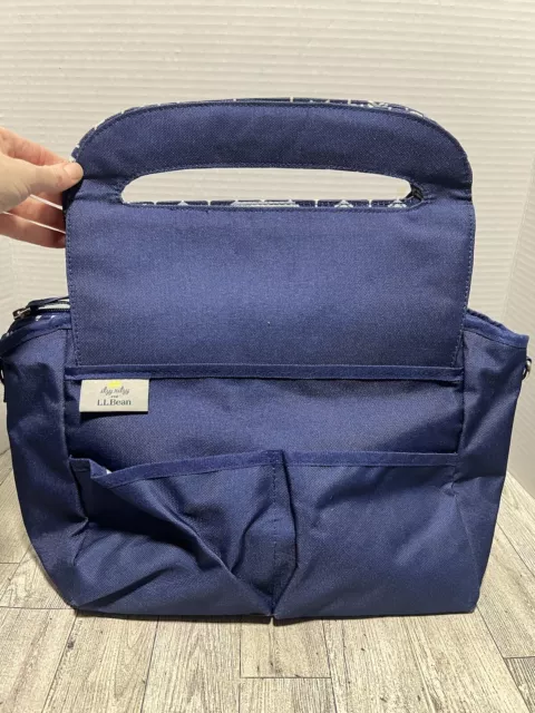 Itzy Ritzy Diaper Tote Insert For L.L. Bean (Navy)