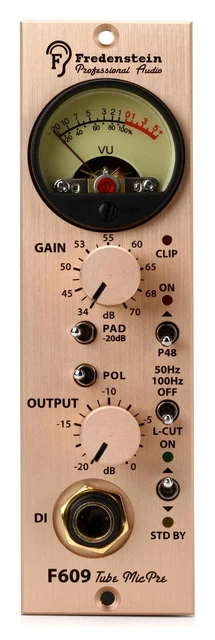 Fredenstein F609 500 Series Tube Microphone Preamp