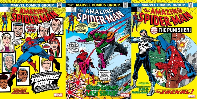 Amazing Spider-Man 121 122 & 129 Facsimile 2023 Nm Reprints