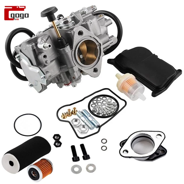 CARBURETOR & AIR Oil Filter For Yamaha Warrior 350 YFM350X YFM350FX