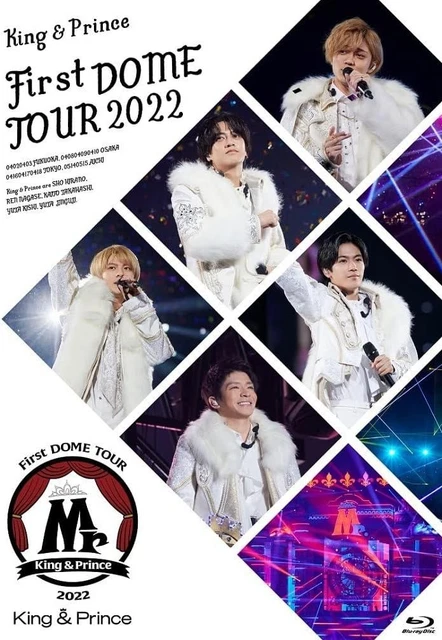 Johnny's - King&Prince First Concert Tour 〈Blu-ray〉 KING PRINCE FIRST Dome Tour 2022 Blu-Ray Japan 8k $107.68