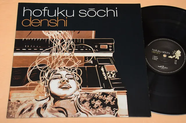 Hofuku Sochi Lp Denshi Avant Garde Experimental Electronic Music Ex !