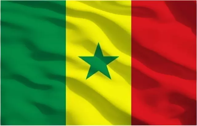 5X3FT Senegal National Flag Large Banner Sports Football World Cup Fan Support