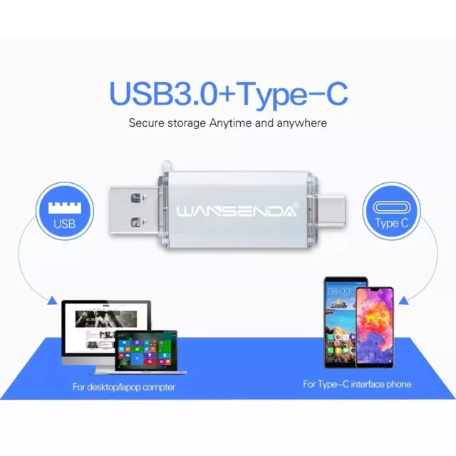 Pendrive 3.0 USB-C 16gb 128gb pendrive para Android movil OTG DESDE ESPAÑA 2