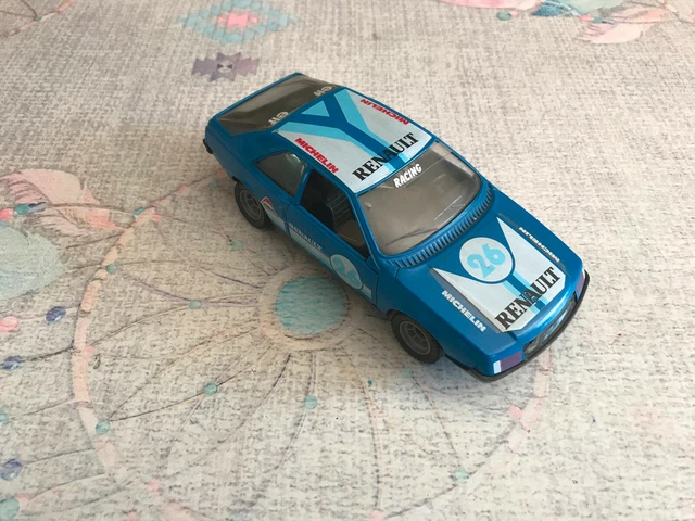 Miniature Polistil Renault Fuego N°7 Paris-Dakar 1/24 - État Sali