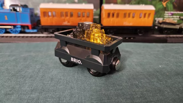 Brio Train 33595 Battery Powered Engine EUC TESTED & WORKS Thomas Comp.