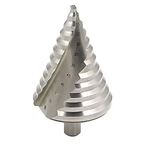Step Drill Bit Set Large Hss Spiral Groove 660mm 12 Steps Sizes Cobalt Countersu