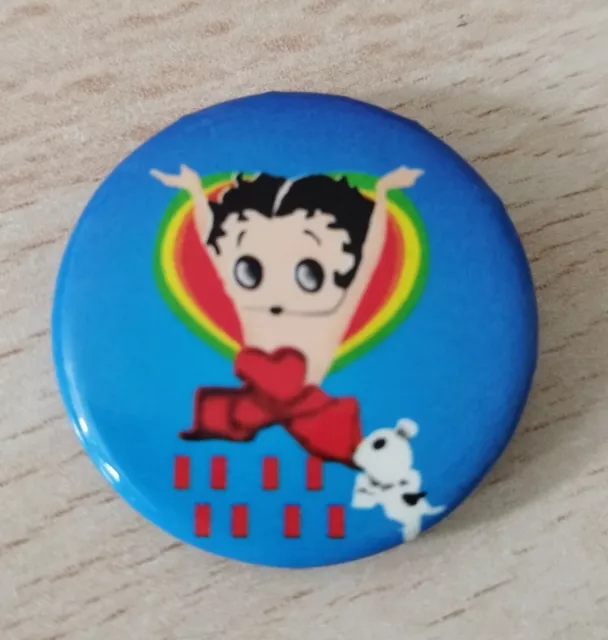 Bottone Betty Boop 3 cm di diametro
