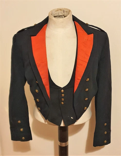 ORIGINAL WW2 BRITISH Royal Artillery Officer Mess Dress Jacket ...