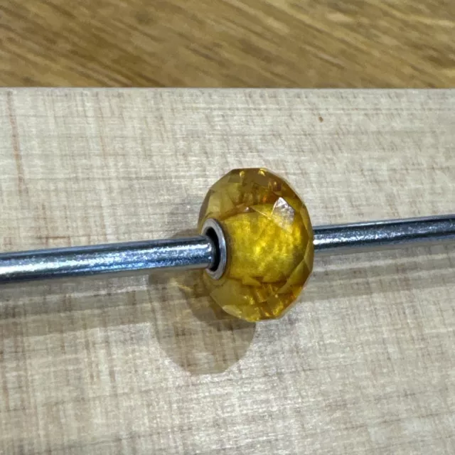 Trollbeads - Authentic - Genuine Amber Bead Stamped
