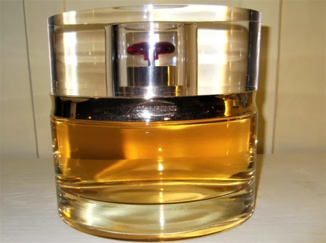 FLACON de PARFUM  FACTICE Géant en verre CLARINS 20 cm