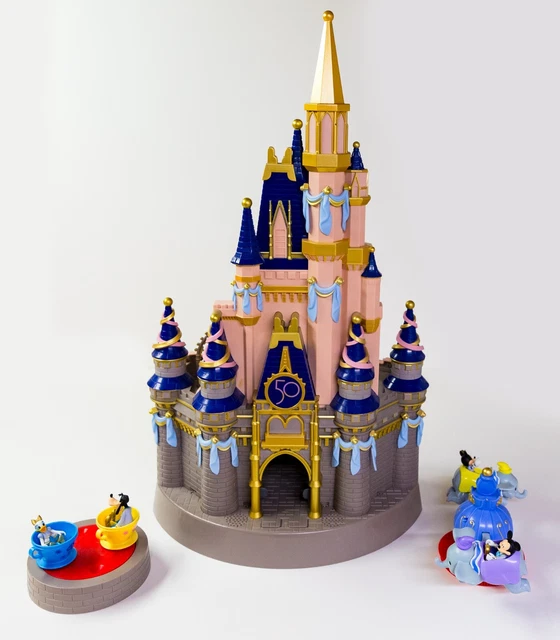 WALT DISNEY WORLD 50th Anniversary Cinderella Castle Play Set 23
