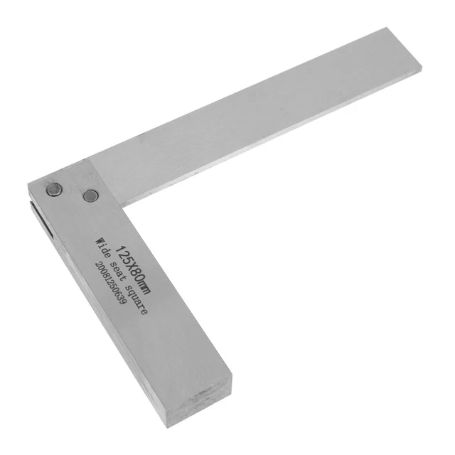 Medidor angular de línea angular en forma de L 90 grados de ancho