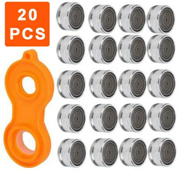 Aeratore rubinetto M22 M24 M28 parti vasca da bagno cucina 20 pezzi ugello filtro