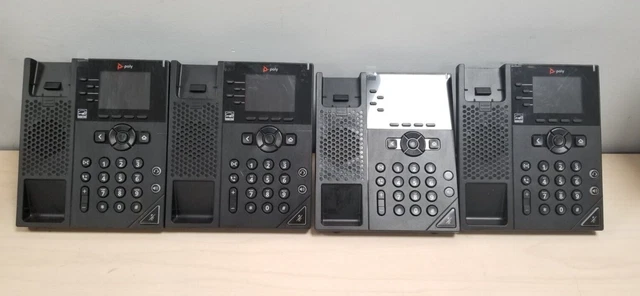 4 Polycom VVX 250 Color Display 4Line Business Office Phone2201-48820-001 #L732A