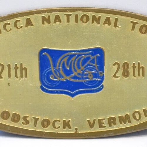 1970 VMCCA NATIONAL Tour Antique Car Motor Show Club Woodstock Vermont