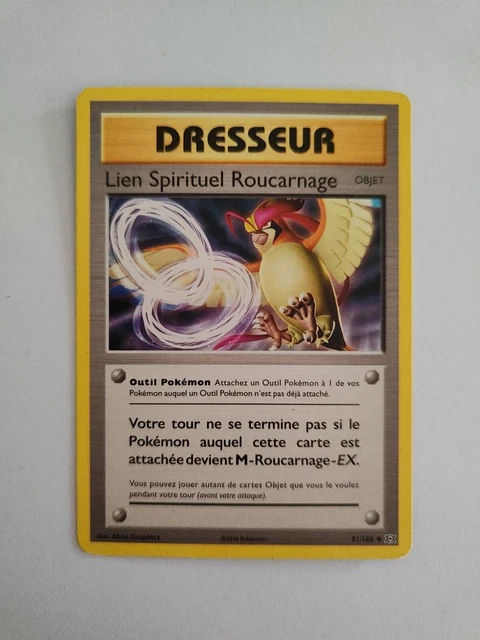 Carte Pokémon - Lien Spirituel Roucarnage 81/108 - série XY12:Evolutions