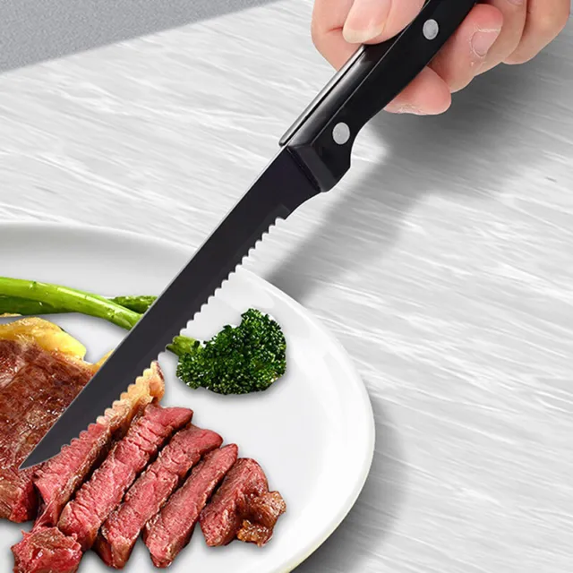 1PC Steak Knife Set Professional Stainless Steel Dinner Knife Sharp Kitchen Tool