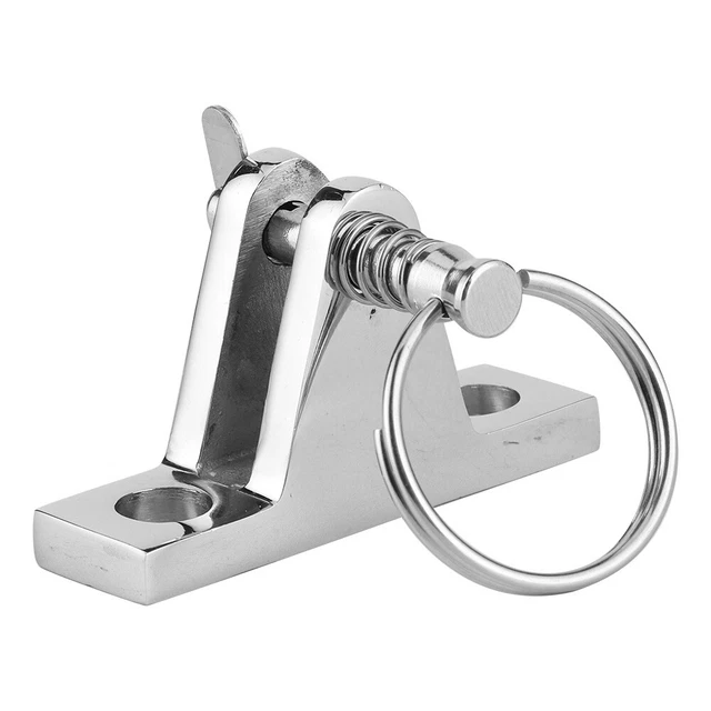 Charnières Bimini Pour Bateau - Lot De 2, Acier Inoxydable - Support Toit Bateau, Installation Facile - 4