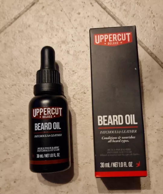 Uppercut Deluxe Beard Oil Mens Conditioning and Softening Scented Beard Oil 30ml